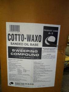 lot 1312 image: Cotto-Waxo Sweeping Compound