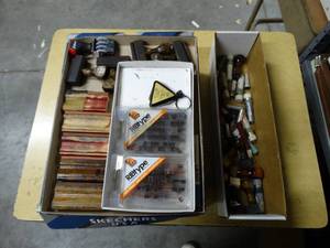 lot 1629 image: Lot of stamps and various office supplies- pencil lead