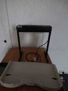 lot 1686 image: Paper Shredder and Sliding Keyboard Drawer