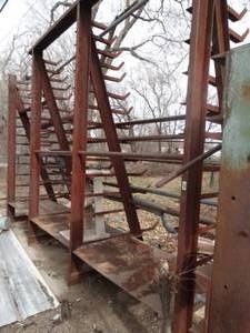lot 1885 image: 15ft x 10ft Heavy Duty Metal Storage Rack