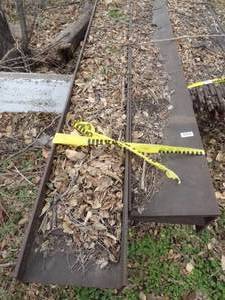 lot 1911 image: Steel I Beams Lot