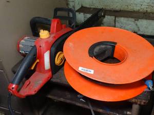 lot 29430 image: Electric Chainsaw and Power Cord