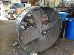 lot 29452 image: 45 Inch Heat Buster Shop Fan
