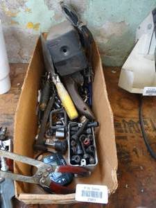 lot 29463 image: Mixed Lot of Drills - Screws - Electric Pencil Sharpener - Etc