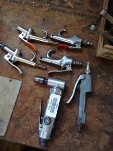 lot 29464 image: Pneumatic Angle Grinder - Air Blow Guns Lot