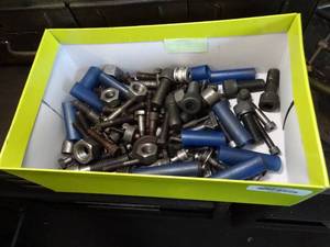 lot 29481 image: Large Allen Bolt Nuts and Sleeves