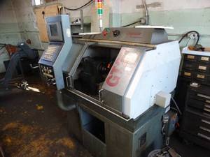 lot 5 image: GE Fanuc Series 21i-T  CNC Lathe- Working machine