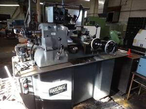 lot 7 image: Hardinge Precision dovetail bed Lathe  Metalworking