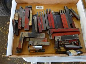 lot 29566 image: Mixed Lot of Lathe Cutting Tools