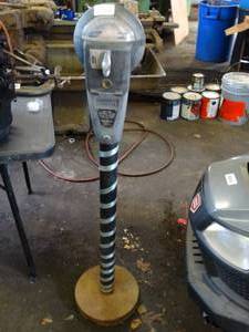 lot 29581 image: Coin Parking Meter on Stand
