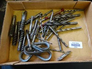 lot 29587 image: Mixed Lot of Taps - Drills - Some Roughing - Etc