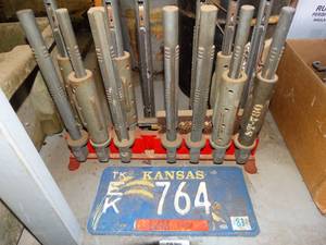 lot 29630 image: Honing tools and License Plate