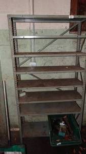 lot 29561 image: Metal Shelf