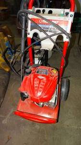 lot 29811 image: Troy Built Pressure Washer