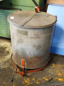 lot 29533 image: Combustible Rag Container
