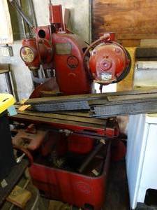 lot 16 image: W.H. Nichols Co. Vintage Horizontal Hand Mill