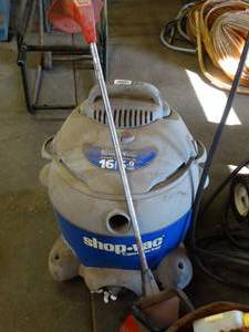 lot 29813 image: Shop Vac and Weed Trimmer