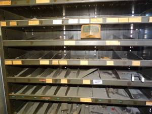 lot 29690 image: Contents on Metal Shelves