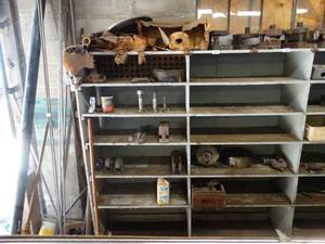 lot 29707 image: Contents on Left Side of Cabinet  Scrap Metal