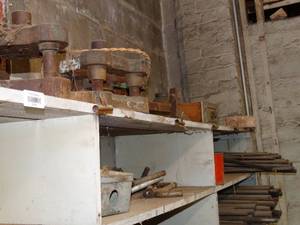 lot 29708 image: Contents of Scrap Metal on Right Side of Cabinet