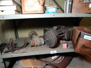 lot 29805 image: Contents on Shelf  Clamps and More