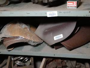 lot 29807 image: Old Curled Sanding Discs Lot