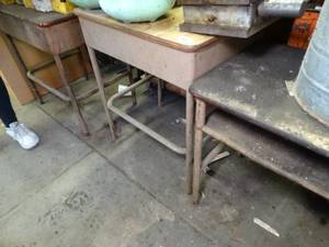lot 29830 image: Lot of 3 Student Desks