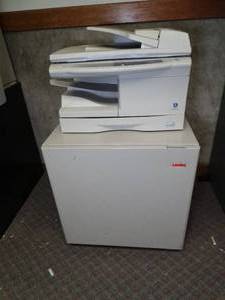 lot 1753 image: Sharp AL-1631 Laser Copier on Stand
