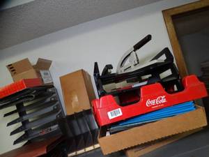 lot 1756 image: Adding Machines - Metal And Plastic Folder Organizers Lot