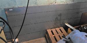 lot 29868 image: 8 Thin Sheets of Metal  Aluminum 10Ft x 3Ft x .032   Roughly 112 LBS