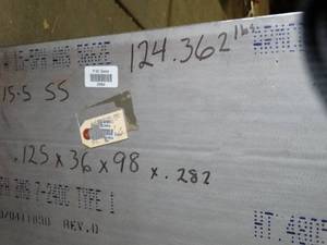 lot 29864 image: One Sheet  -  .12 x 36 x 98 x .3  124LBS