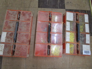 lot 1612 image: bins with electrical hardware
