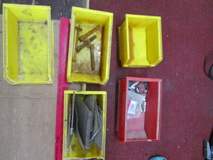 lot 1625 image: Miscellaneous bins and contents