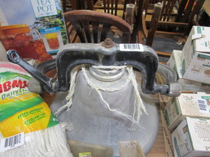 lot 1642 image: Large cast bell