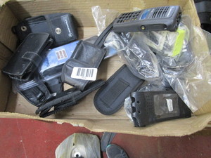 lot 1672 image: Various stages of vintage cell phones