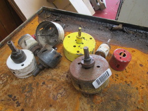 lot 1652 image: Lot of assorted Hole saw blades