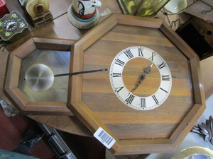 lot 1694 image: Wall clock