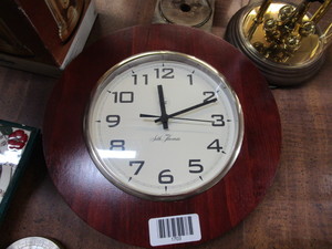 lot 1703 image: Wall clock