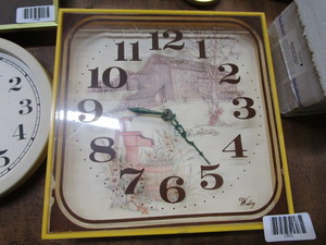 lot 1705 image: Wall clock