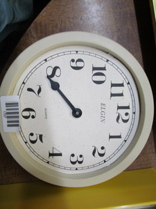 lot 1707 image: Wall clock