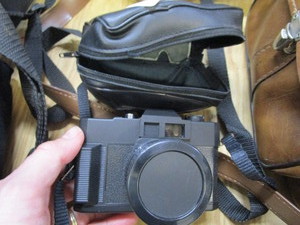 lot 1765 image: 35 mm film camera with case
