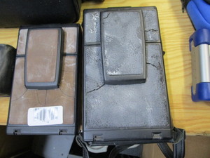 lot 1774 image: 2 Polariod instant film cameras. One with case