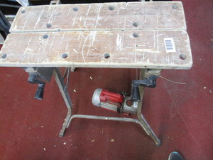 lot 1782 image: Workmate table