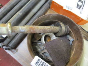 lot 1787 image: Coffee can with assorted hardware