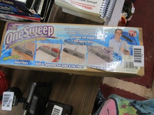 lot 1798 image: One Sweep floor sweepersqueegee