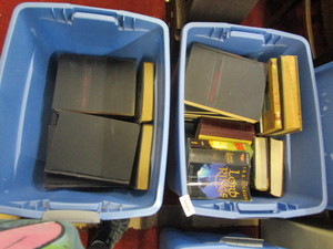 lot 25898 image: Large lot of books including encyclopedia set