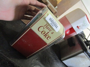 lot 25940 image: Coke folded napkin dispenser