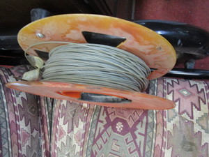 lot 25961 image: Spool of electrical wire