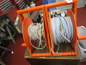 lot 25962 image: Two spools of electrical wire