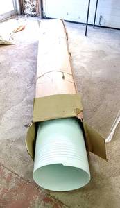 lot 28008 image: Denso 481744-0060 Warm Air Extension Duct - 12 x 6 5 - Extends to 10 ft Length